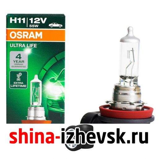 Лампа галогеновая OSRAM — H11-55 Вт-3200К, 1 шт. в Ижевске